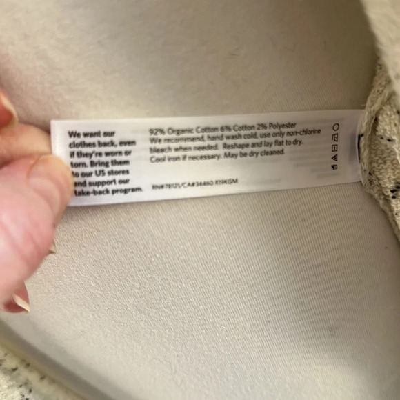 Eileen Fisher Boxy Open Cardigan, size Small, Like new - Picture 5 of 6